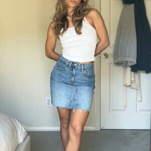 Denim Skirt
